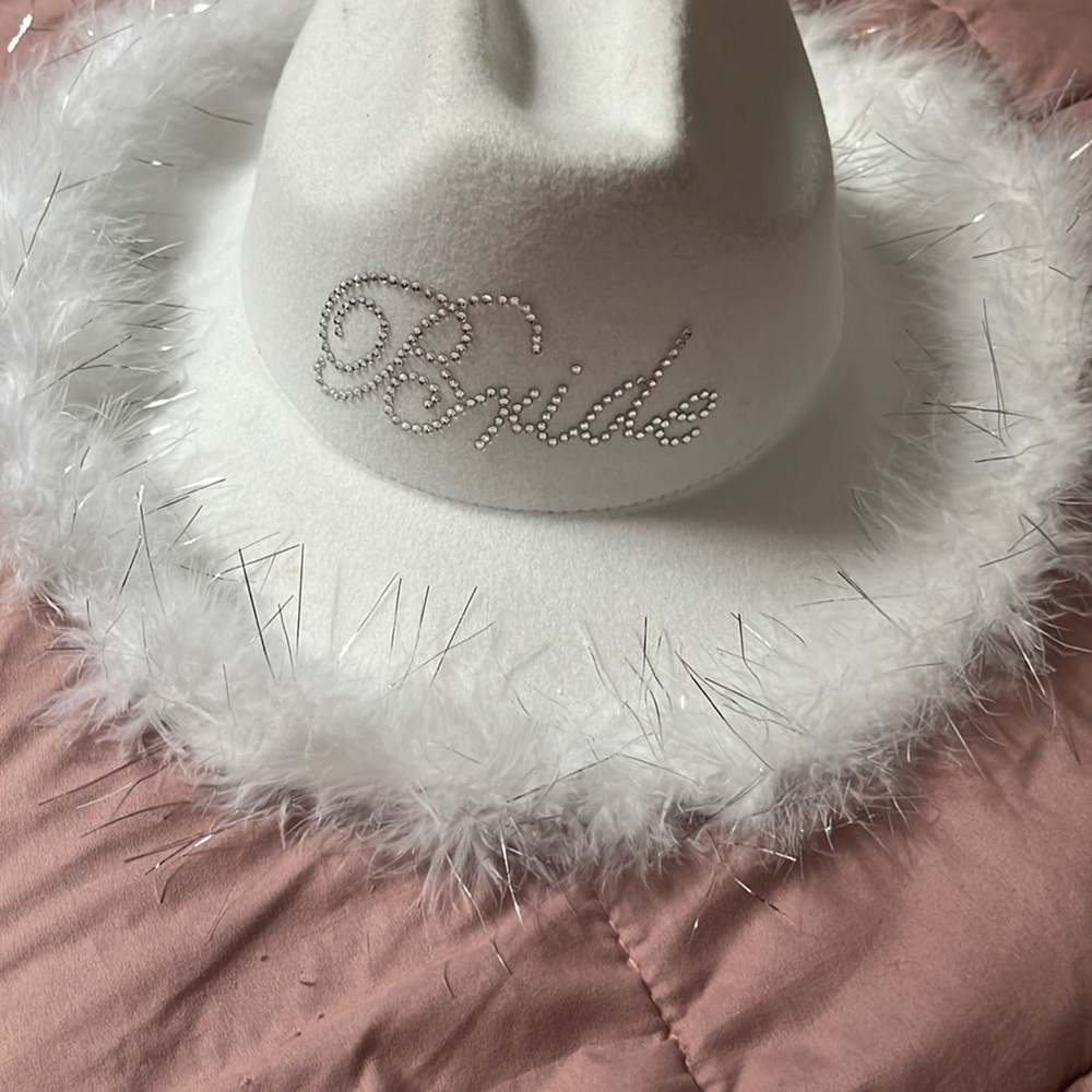 Cute bridal hat